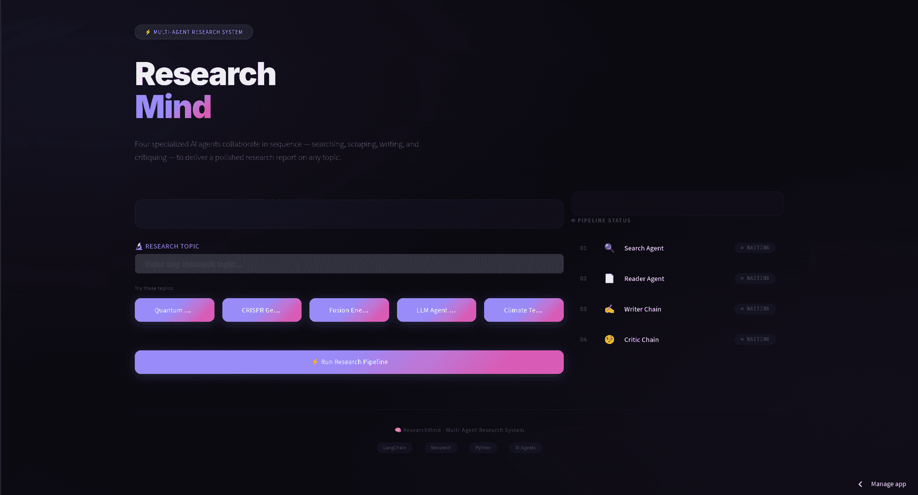 Multi-Agent Research System